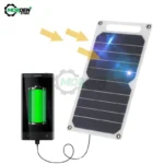 Kit de panneaux solaires d'extérieur en polysilicium, chargeur Portable pour téléphone Portable, batterie