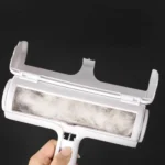 Rouleau anti-peluches autonettoyant, rouleau dépoussiérant, brosse pour enlever les poils d'animaux, élimination