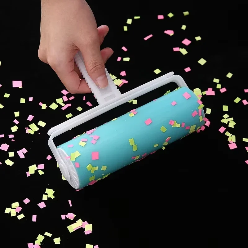 Grand dissolvant de nettoyage ménager lavable et réutilisable de haute qualité, rouleau collant Portable pour vêtements