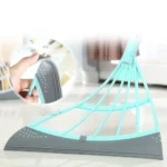 Balai grattoir de sol en Silicone, essuie-glace antiadhésif pour cheveux et poussière pour salle de bain, outil de