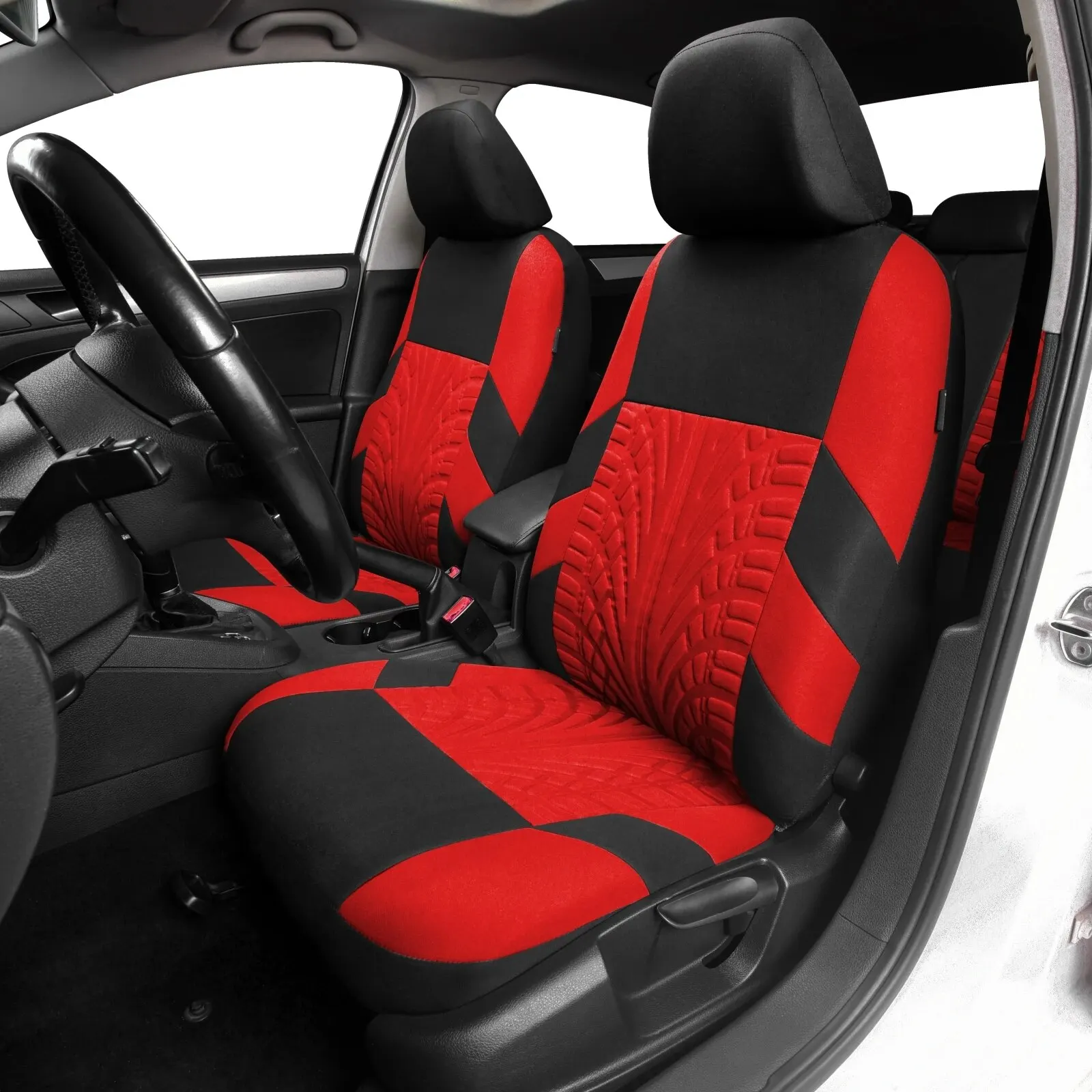 Ensemble complet de housses de siège de voiture, avant, fendu, arrière, banc, gril universel, SUV, berline, van,
