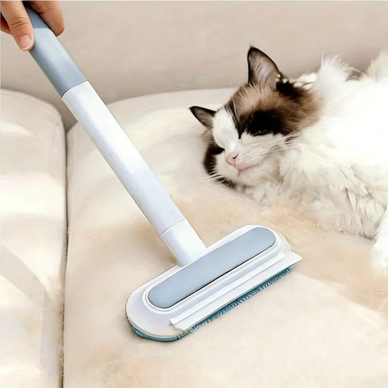 Éliminateur de poils pour meubles d'animaux, adapté aux canapés, tapis, vêtements, literie, brosse de nettoyage