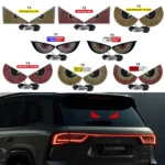 Bandes lumineuses LED pour expression de vitre arrière de voiture, panneau de pixels LED, affichage de pare-brise de