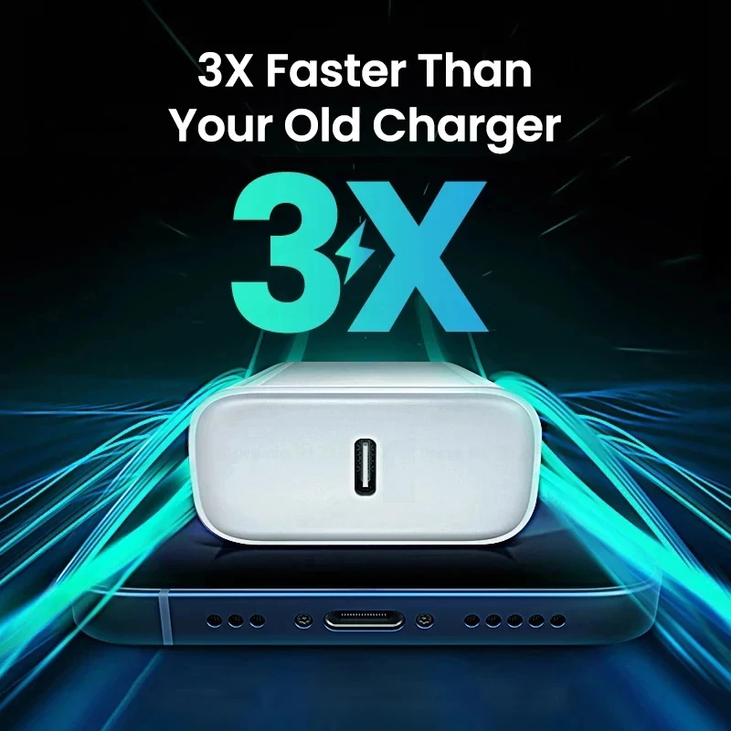 PD 30W Chargeur Rapide Pour iPhone 15 11 12 13 14 16 Pro Max Plus XR X XS Max Chargeur De Charge Rapide USB Type C