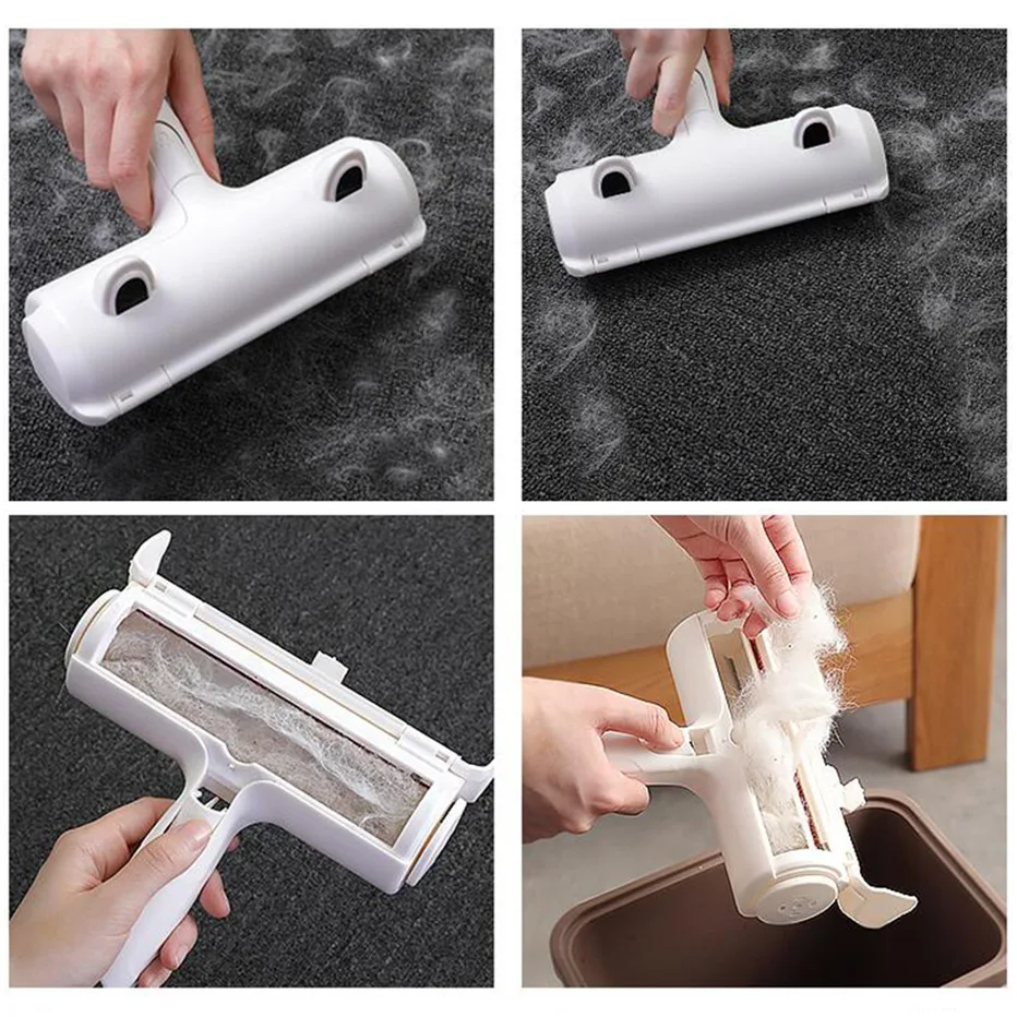 Épilateur pour chien et chat, pour canapé, meubles, tapis, siège de voiture, rouleau réutilisable, outil d'élimination
