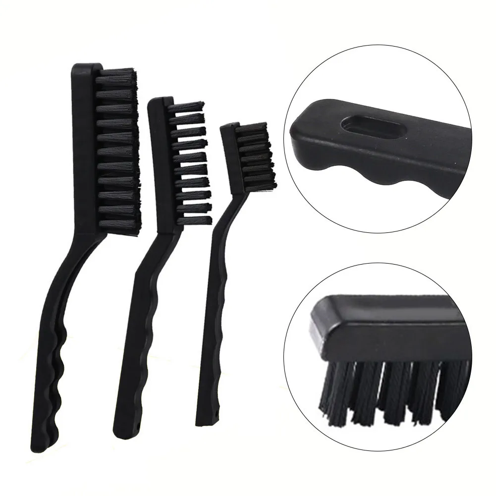 Brosse de nettoyage de PCB, brosse antistatique électronique, brosse à cheveux antistatique, outils manuels de