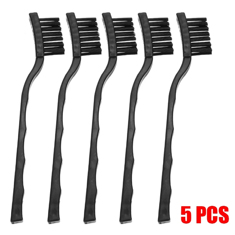 Brosse de nettoyage antistatique ESD, 5 pièces, brosse antistatique ESD, brosse à cheveux électronique antistatique