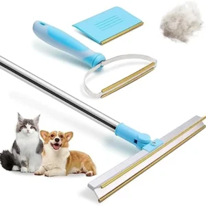 Râteau pour tapis, ensemble d'épilation pour animaux de compagnie, outil d'épilation pour animaux de compagnie, poignée