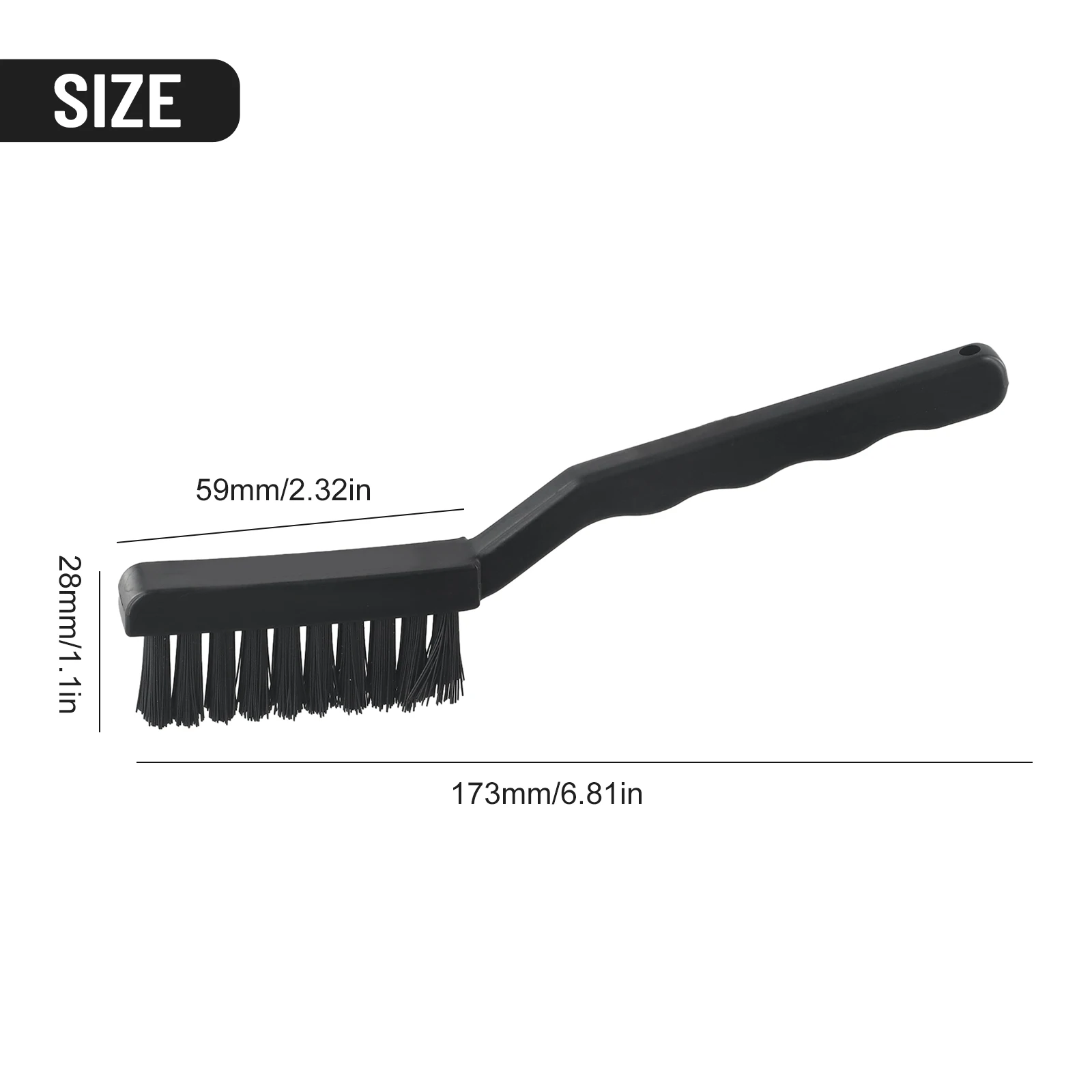 Brosse de nettoyage de PCB, brosse antistatique électronique, brosse à cheveux antistatique, outils manuels de