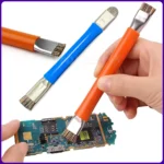 Brosse antistatique ESD sûre à Double/simple tête pour carte mère de téléphone, Circuit imprimé PCB, outil de nettoyage