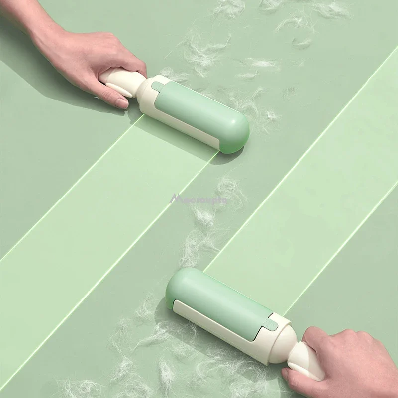 Épilateur électrostatique pour animaux de compagnie, brosse polyvalente pour vêtements, autocollant pour poils de chat