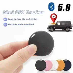 Nouveau Mini Traceur GPS Bluetooth 5.0 Anti-Perte Dispositif de Suivi GPS pour Voiture Localisateur Intelligent iOS