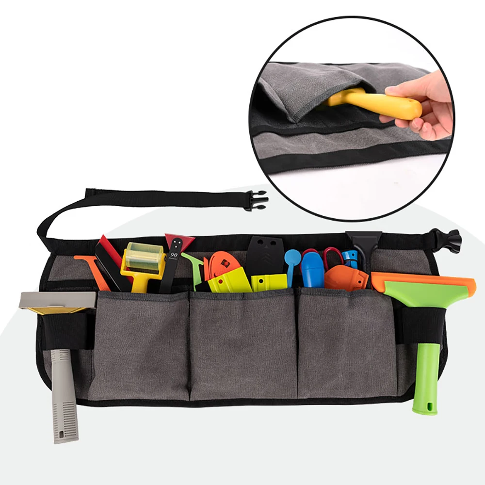 EHDIS – pochette à outils d'emballage, sac de taille, Film vinyle pour voiture, accessoires d'installation, raclette de
