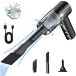 Aspirateur de voiture sans fil 9000Pa, chargement USB, appareil de nettoyage Portable 1200mAh, Mini aspirateur humide
