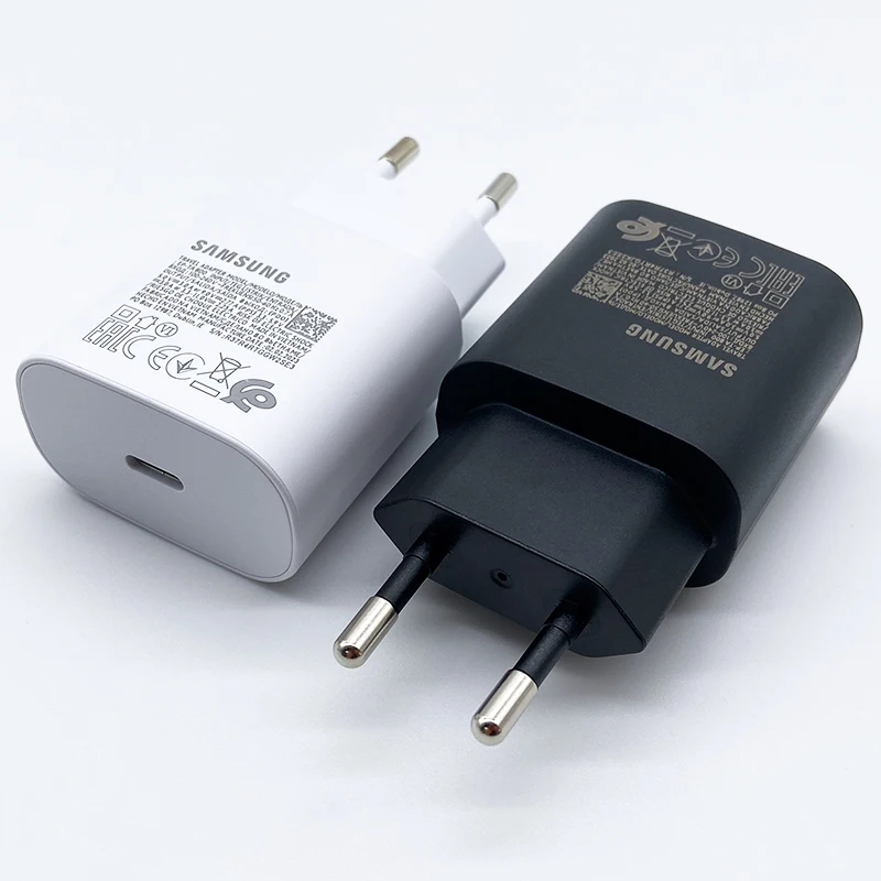Samsung-Chargeur Super Rapide USB Type C, Adaptateur Cargador pour Galaxy S24, S23, S20, S21, S22 Plus, A54, A34, Z