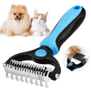 Brosse professionnelle pour démêlage des animaux de compagnie, épilateur de poils de chien, coupe-noeud en fourrure