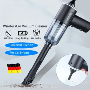Aspirateur de voiture sans fil 9000Pa, chargement USB, appareil de nettoyage Portable 1200mAh, Mini aspirateur humide