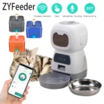 Distributeur automatique de nourriture pour animaux de compagnie 3,5 L avec application WiFi, distributeur de