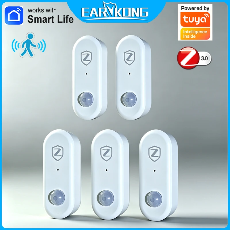 Capteur de mouvement Zigbee PIR, détecteur de mouvement infrarouge humain, alarme antivol pour la sécurité domestique,