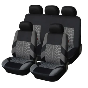 Ensemble complet de housses de siège de voiture, avant, fendu, arrière, banc, gril universel, SUV, berline, van,