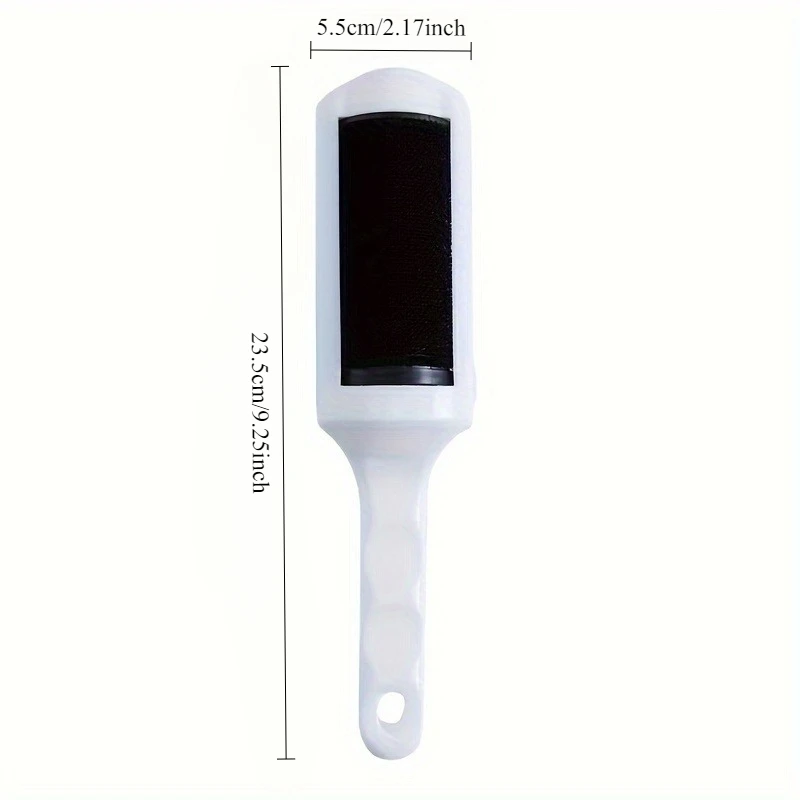 Rouleau réutilisable anti-poils pour animaux, brosse autonettoyante, brosse anti-peluches portable pour chiens et