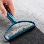 Nettoyant multifonctionnel portable pour coussin de siège de voiture, double face, pour poils d'animaux et boules de