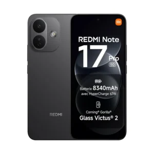 Smartphone Xiaomi Redmi Note 17 Pro 5G, processeur Snapdragon 6s Gen 4, écran AMOLED CrystalRes de 6,83 pouces à 120