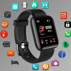Smartwatch hommes femmes montres montre intelligente Message Fitness moniteur Bracelet cadeau d'anniversaire horloge