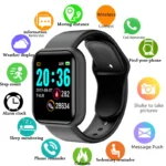 Montre intelligente multifonctionnelle hommes femmes Bluetooth connecté téléphone lecteur de musique Fitness Sport