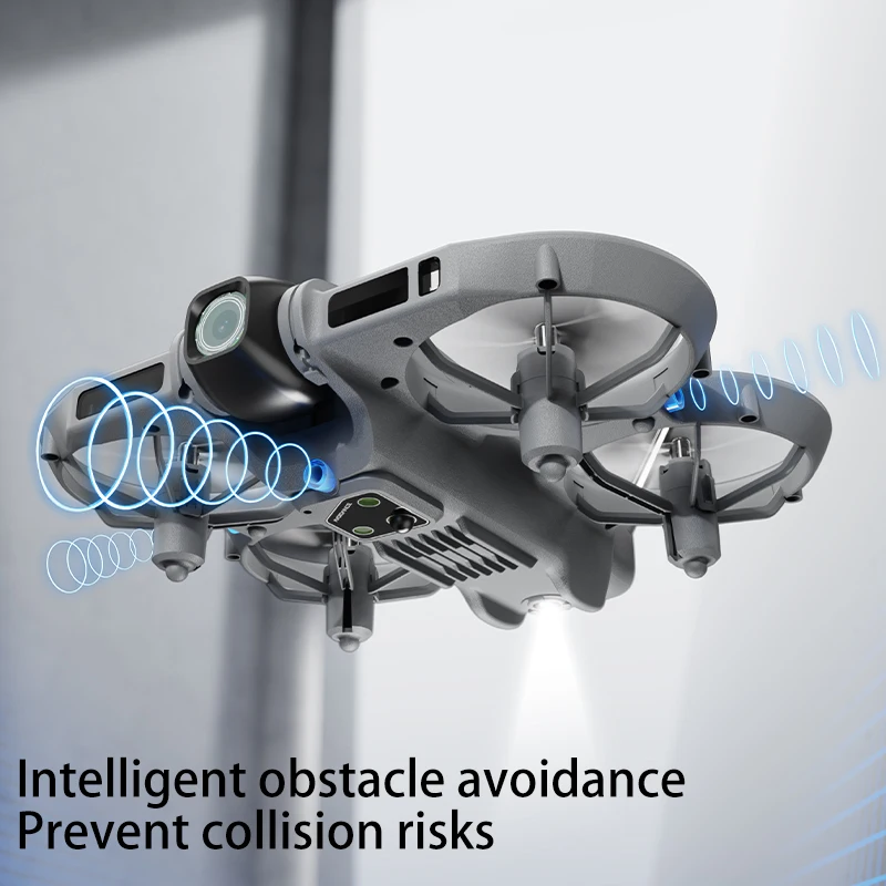 Drone Lenovo Z906 8K HD Aérien Intelligent avec Évitement d'Obstacles, Télécommande à Grand Écran, Pliable, Moteur