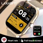 LAXASFIT nouvelle montre intelligente plusieurs modes de sport moniteur de sommeil trouver téléphone Bluetooth appel