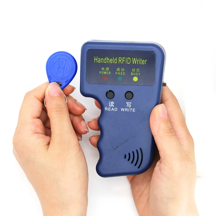Programmateur RFID 125KHz, Duplicateur, Copieur, Lecteur-Graveur, Cloneur de Cartes d'Identité et de Clés