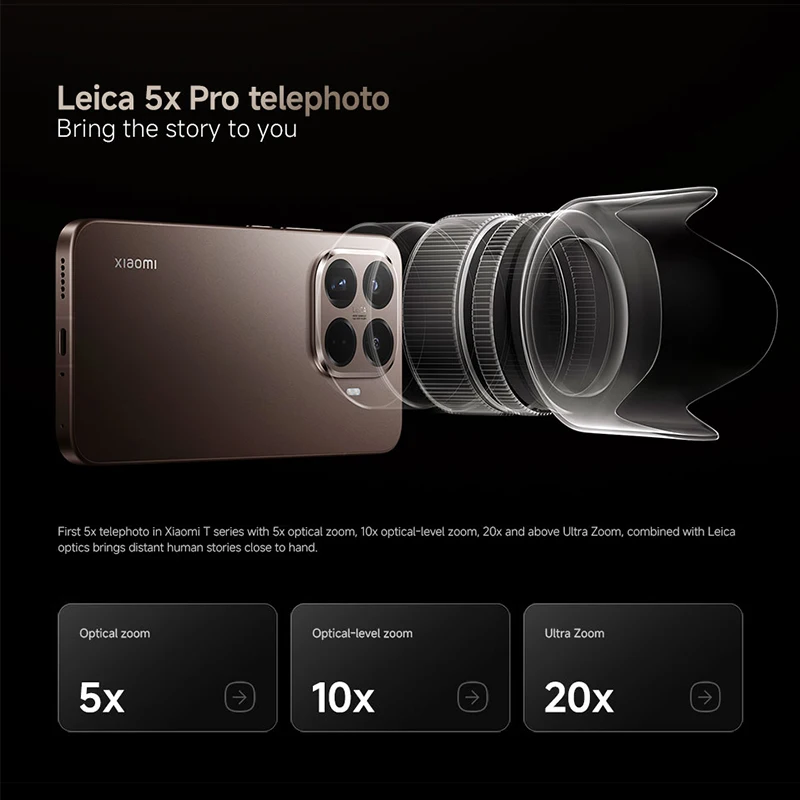 Xiaomi 15T Pro 5G, version mondiale, smartphone avec processeur MTK Dimensity 9400+, charge rapide HyperCharge 90W,