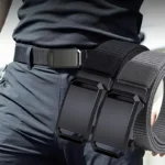 Nouvelle ceinture à boucle automatique, vêtements de travail tactiques en toile, pantalons d'entraînement militaires en