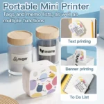 Imprimante d'étiquettes Dolewa D2, imprimante portable, imprimante thermique, imprimante d'étiquettes adhésives,