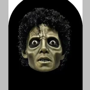 Masque facial 3D réaliste du film Michael Jackson Beat It, masque de cosplay, cagoule intégrale hip-hop, chapeau,