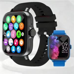 Montre connectée pour hommes et femmes 2,01'' étanche, montre de sport et de fitness, répond aux appels, suivi du
