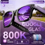 Nouveau 800W caméra AI lunettes hommes changement de couleur lunettes de traduction intelligentes Photo enregistrement
