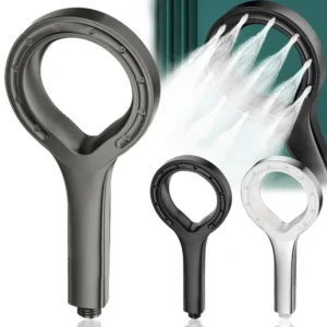 Pommeau de douche à main pressurisé, salle de bain, grand panneau, accessoires de douche pressurisés, outil de bain