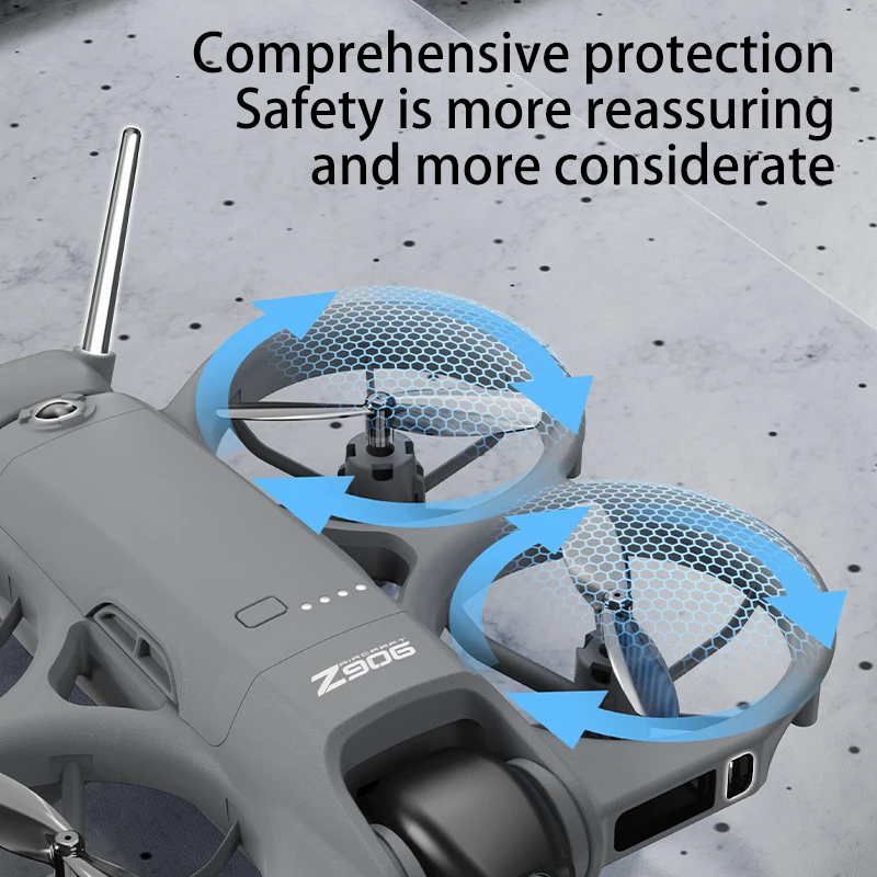Drone Lenovo Z906 8K HD Aérien Intelligent avec Évitement d'Obstacles, Télécommande à Grand Écran, Pliable, Moteur