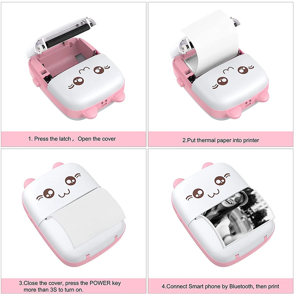 Imprimante portable C9 mini HD, imprimante d'étiquettes adhésives, imprimante thermique de poche Bluetooth avec papier
