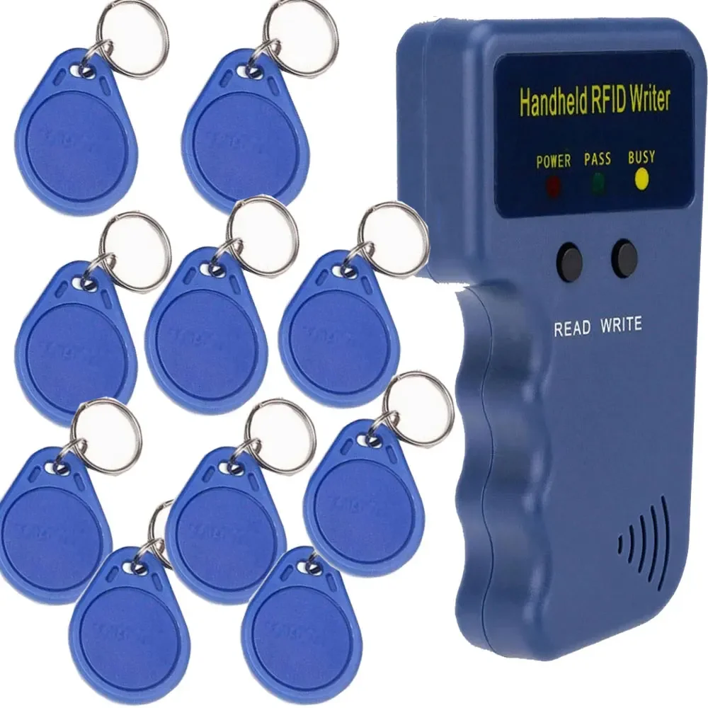 Programmateur RFID 125KHz, Duplicateur, Copieur, Lecteur-Graveur, Cloneur de Cartes d'Identité et de Clés
